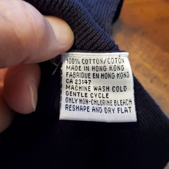 Talbots Dark Navy Cardigan Sweater in Size S - Picture 3 of 10